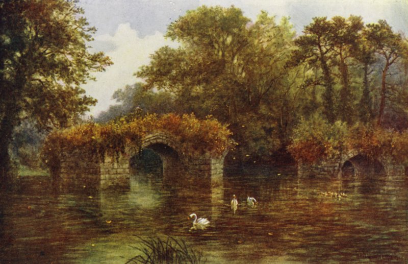 Fiume Avon, Castello di Warwick da William W. Quatremain