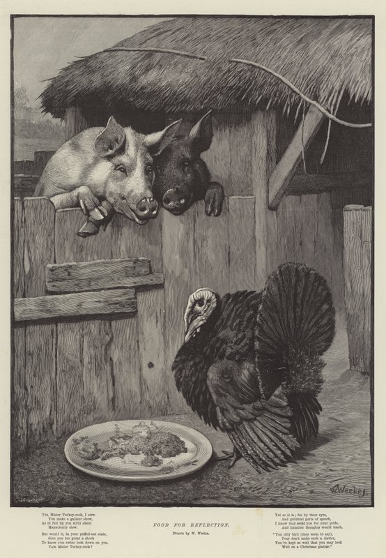 Cibo per la Riflessione da William Weekes