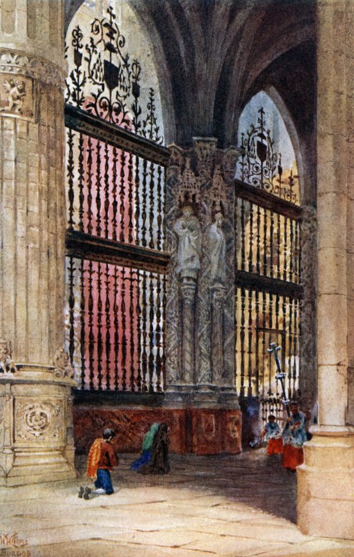 Burgos, la Capilla Mayor da William Wiehe Collins