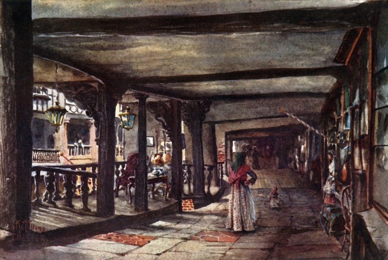 Chester, le Rows da William Wiehe Collins