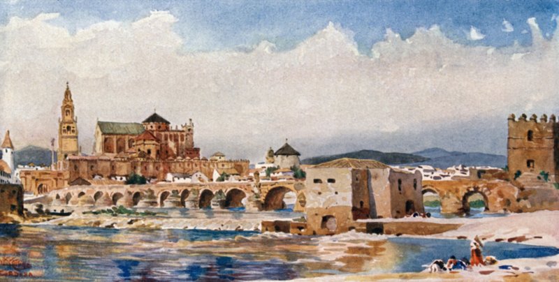 Cordoba, il ponte da William Wiehe Collins