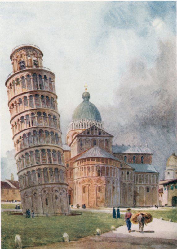 Pisa. Il Campanile e il Duomo da William Wiehe Collins