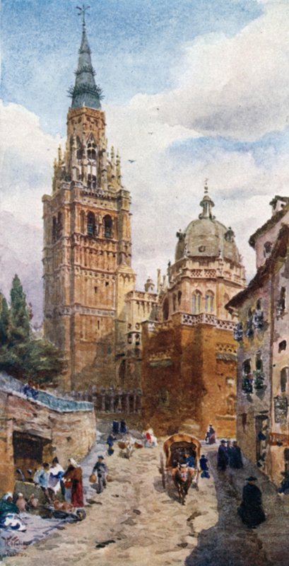 Toledo, la cattedrale da William Wiehe Collins