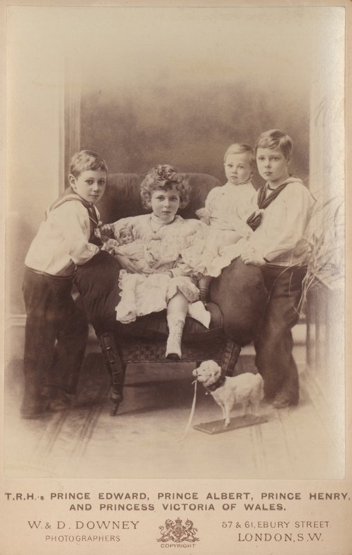 Principe Edoardo, Principe Alberto, Principe Enrico e Principessa Vittoria del Galles da William and Daniel Downey