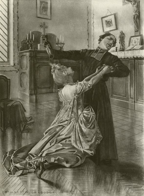 Manon, Atto III scena iii (incisione) da William de Leftwich Dodge
