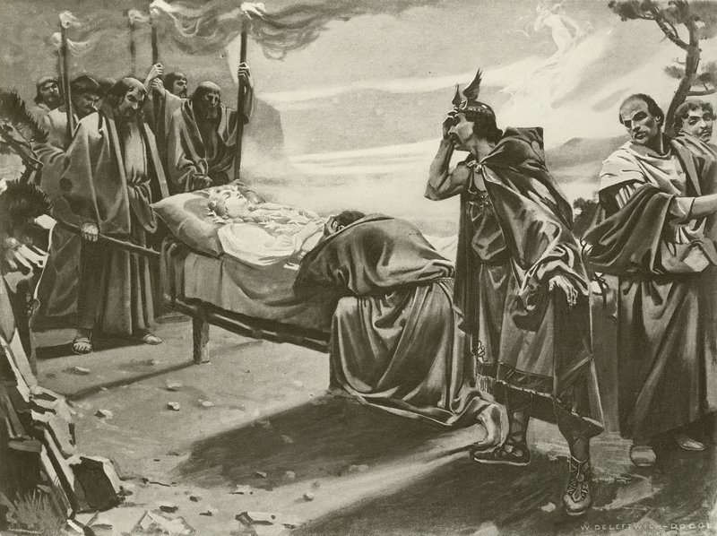 Tannhauser, Atto III scena finale da William de Leftwich Dodge