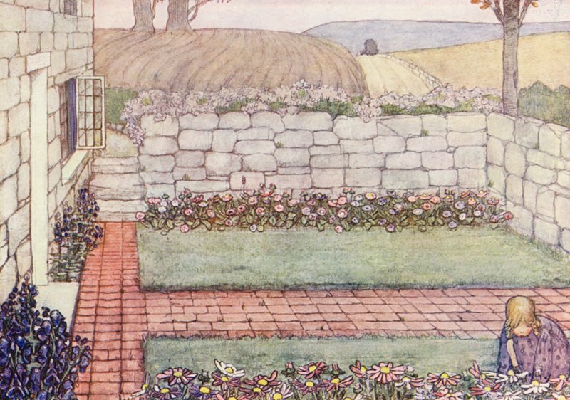 Libro di Giardinaggio per Bambini: Un Cottage in Cornovaglia da Winifred Cayley Robinson