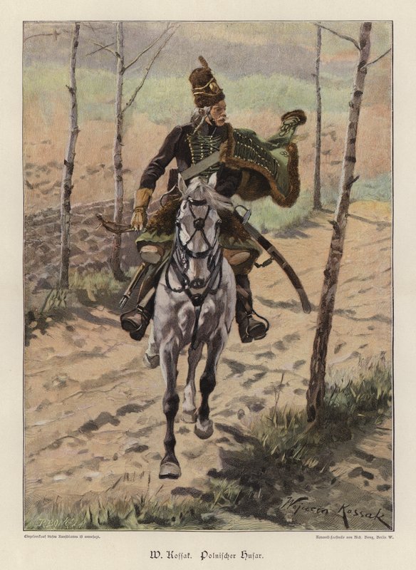 Ussaro polacco da Wojciech Kossak