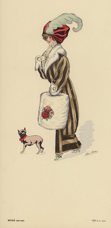 Mode invernali 1910-1911 da Xavier Sager