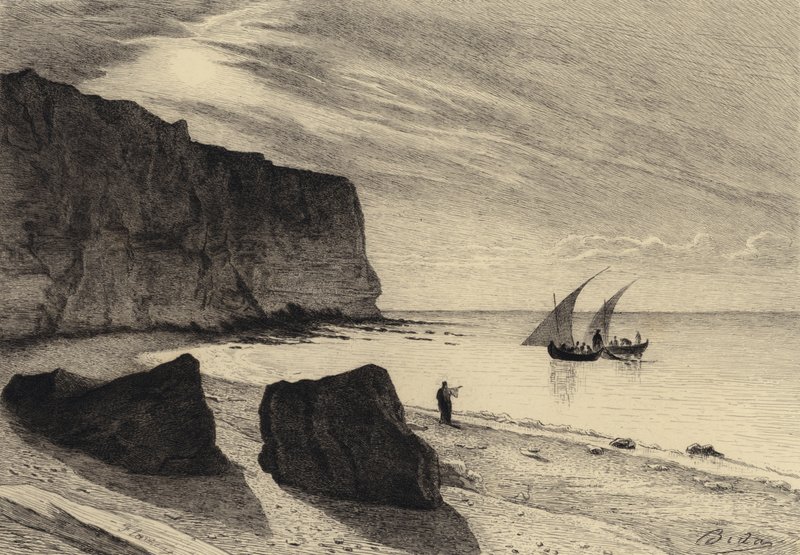 La pesca miracolosa da after Albert Robida