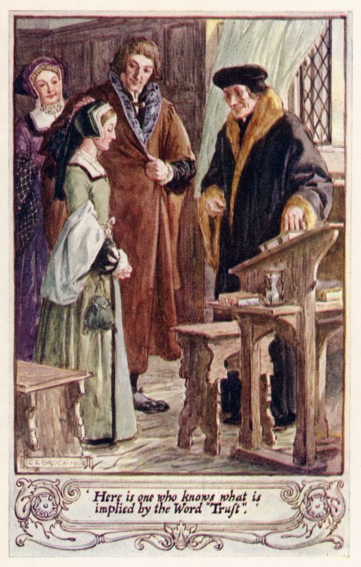Ecco uno che sa cosa implica la parola Fiducia da after Charles Edmund Brock