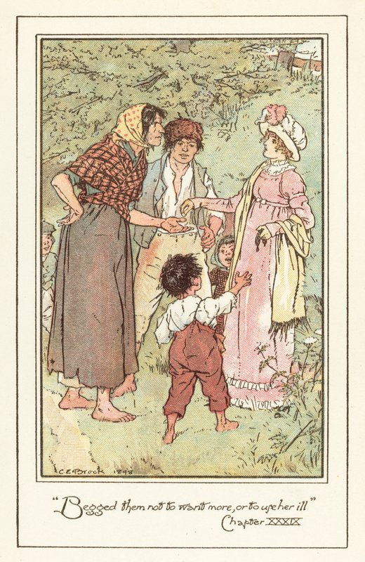Illustrazione per Emma di Jane Austen da after Charles Edmund Brock