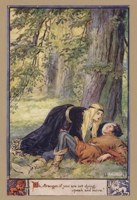 Oh, straniero, se non stai morendo, parla e muoviti da after Charles Edmund Brock