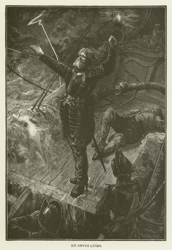 Sir Amyas Leigh da after Charles J. Staniland