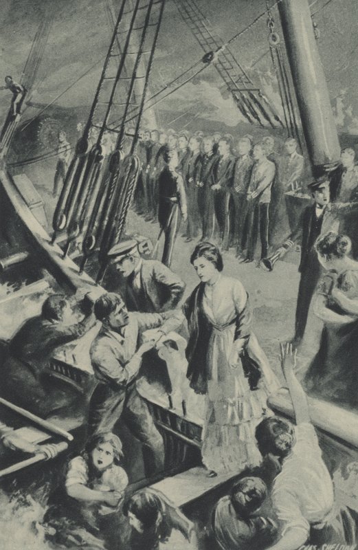 Gli uomini della Birkenhead stanno sull