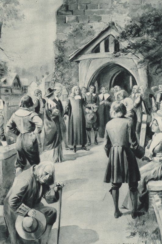 Gli abitanti di Eyam nel Derbyshire, decidono di isolare il loro villaggio colpito dalla peste dal resto del mondo da after Charles Mills Sheldon