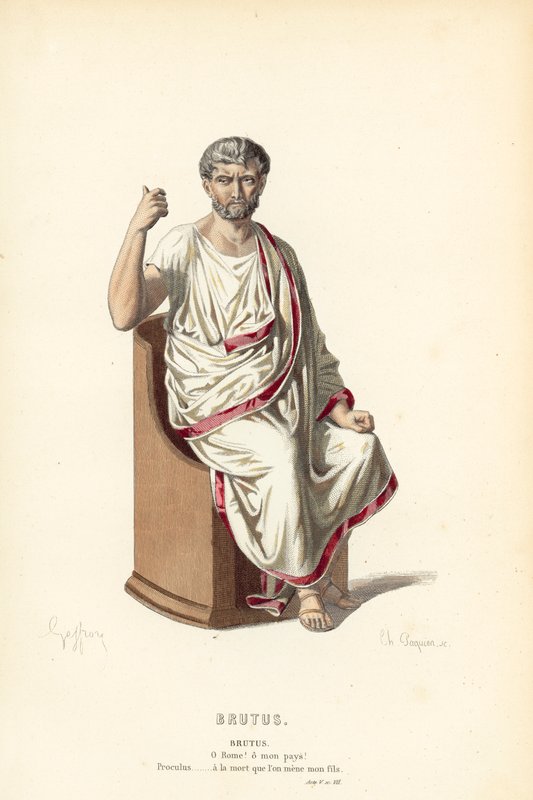 Bruto da after Edmond A.F. Geffroy