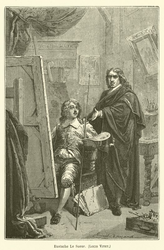 Eustache Le Sueur, Louis Vitet da after Emile Antoine Bayard
