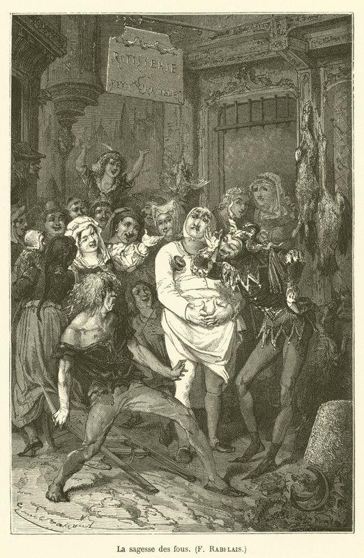 La saggezza dei folli da after Emile Antoine Bayard
