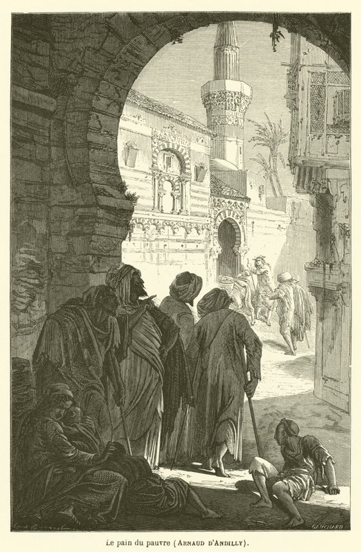 Il pane del povero da after Emile Antoine Bayard