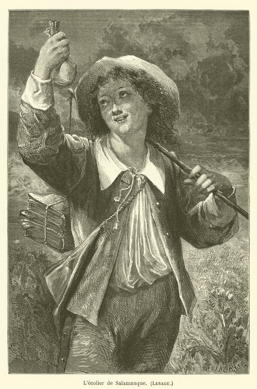 Lo scolaro di Salamanca, Lesage da after Emile Antoine Bayard