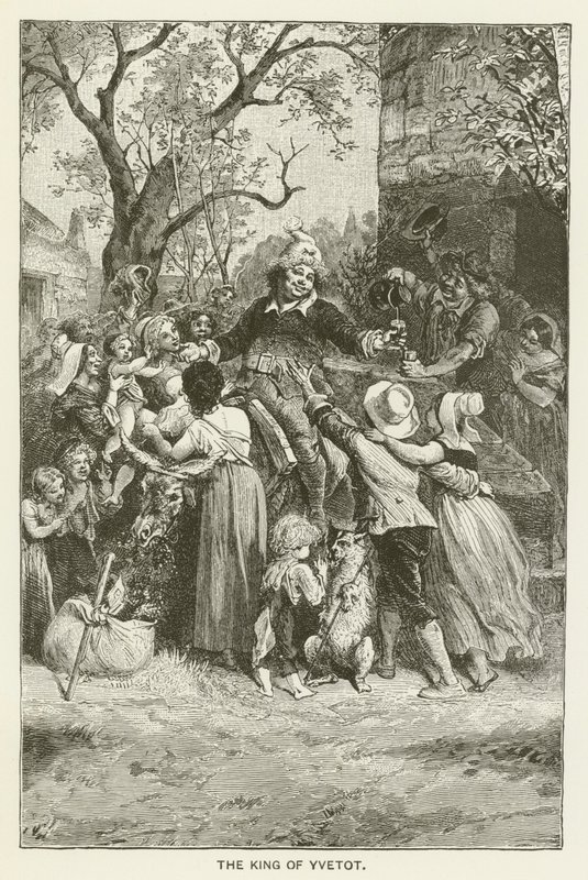 Il re di Yvetot da after Emile Antoine Bayard