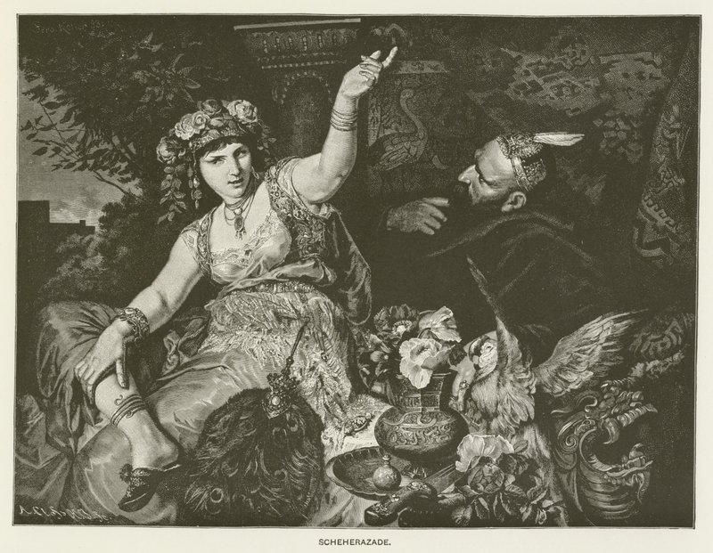 Scheherazade da after Ferdinand Keller