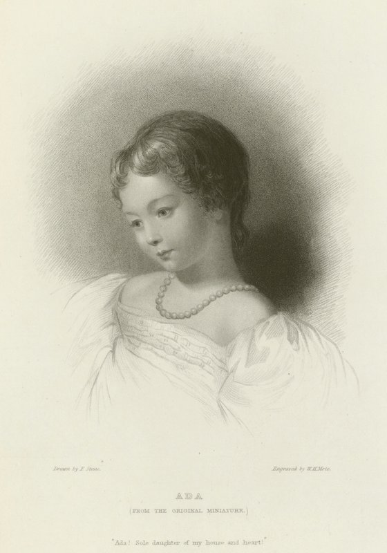 Ada Lovelace da after Frank Stone