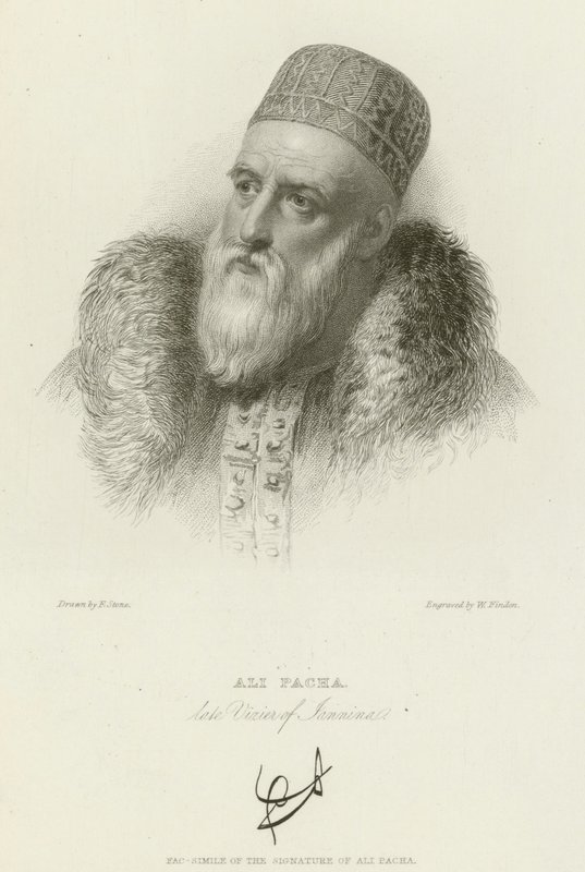 Ali Pacha, ultimo Visir di Giannina da after Frank Stone