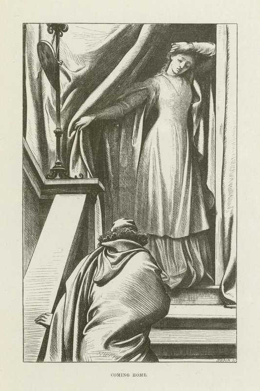 Illustrazione per Romola di George Eliot da after Frederic Leighton