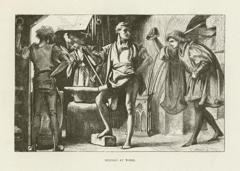 Illustrazione per Romola di George Eliot da after Frederic Leighton