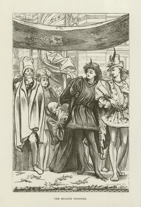 Illustrazione per Romola di George Eliot da after Frederic Leighton