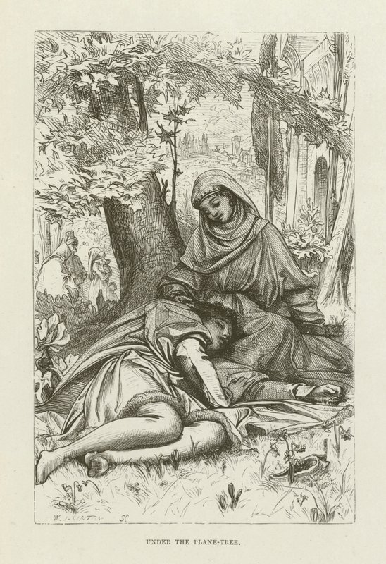 Illustrazione per Romola di George Eliot da after Frederic Leighton