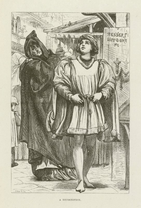 Illustrazione per Romola di George Eliot da after Frederic Leighton