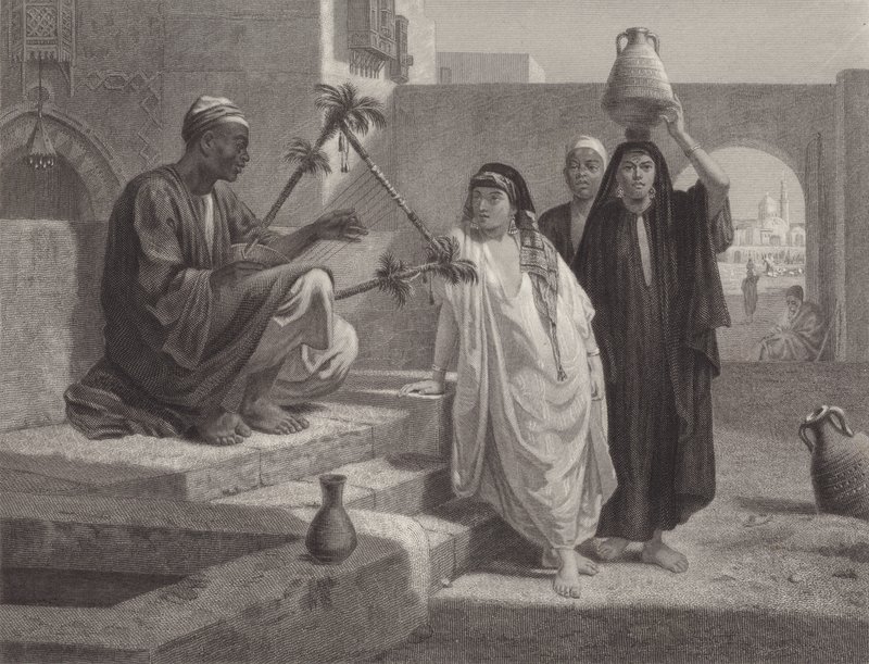 Musica orientale da after Frederick Goodall
