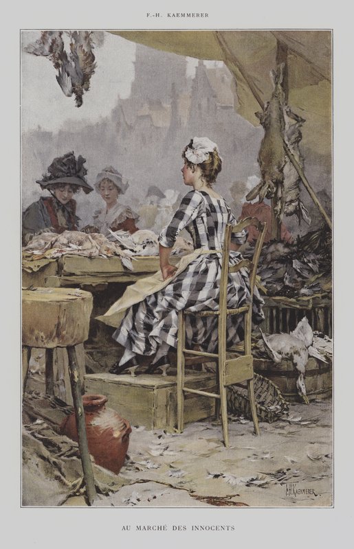 Al Mercato degli Innocenti da after Frederik Hendrik Kaemmerer