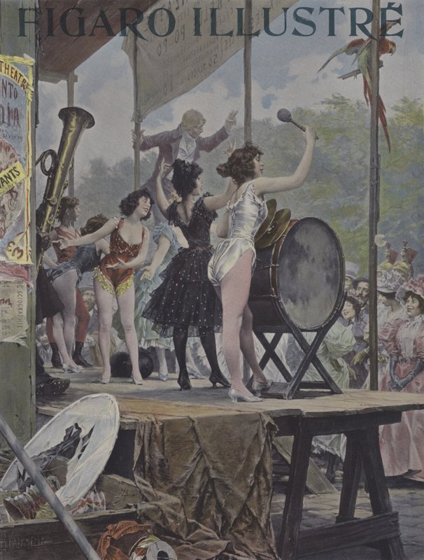 La parata. Copertina di Le Figaro Illustré, novembre 1897 da after Frederik Hendrik Kaemmerer