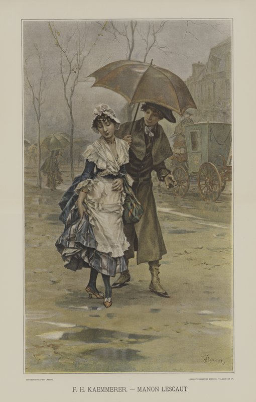 Manon Lescaut da after Frederik Hendrik Kaemmerer