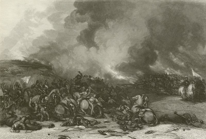 Battaglia di Naseby da after George Cattermole