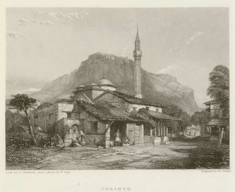 Corinto da after George Cattermole