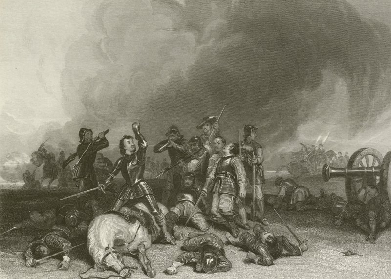 Morte del Conte di Northampton da after George Cattermole