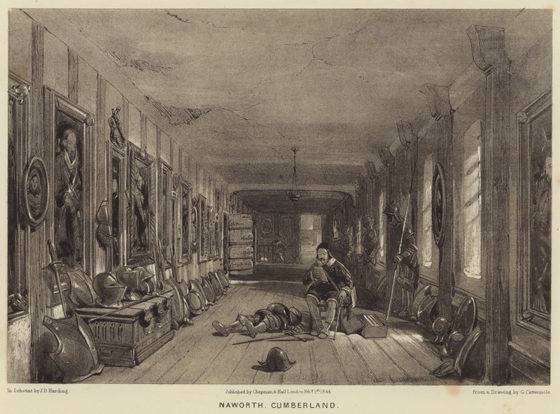 Naworth, Cumberland da after George Cattermole