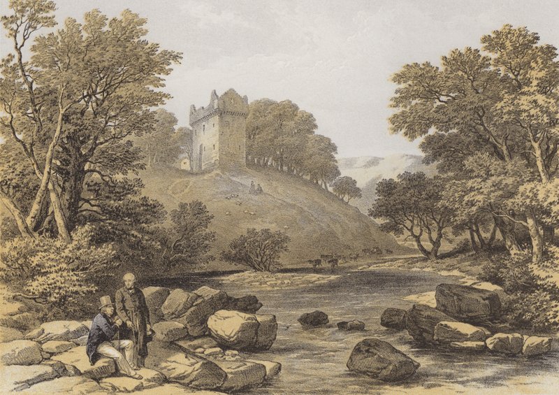 Castello di Newark da after George Cattermole