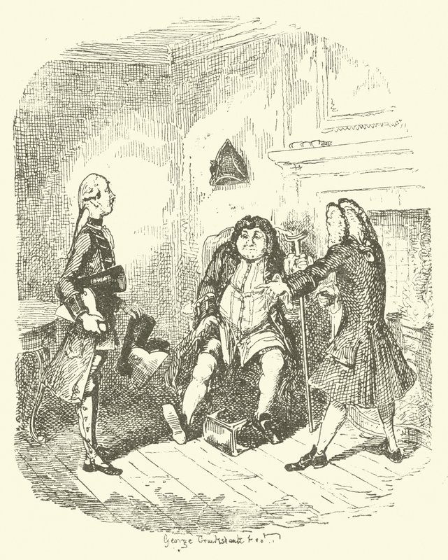 Illustrazione per Tristram Shandy da after George Cruikshank