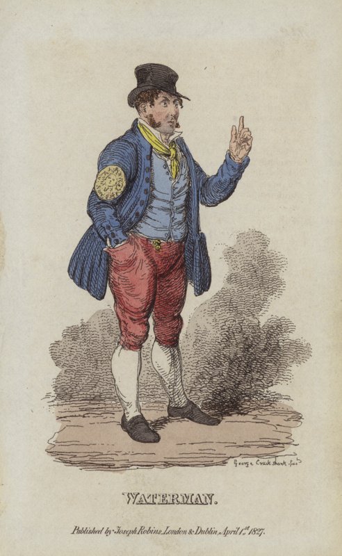 Acquaiolo da after George Cruikshank