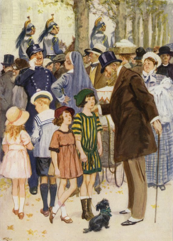 Una strada di Parigi da after Gordon Frederick Browne
