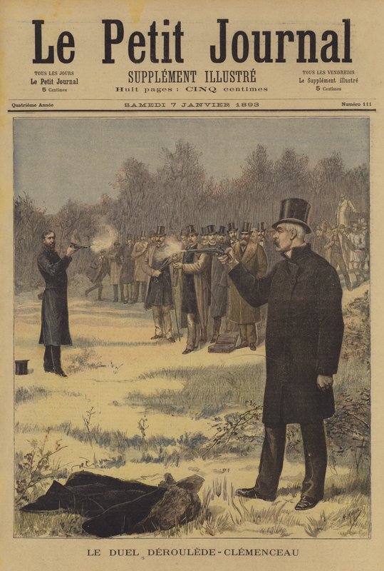 Duello tra Paul Deroulede e Georges Clemenceau da after Henri Meyer