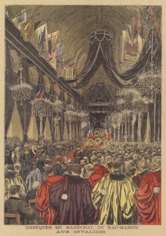 Funerale del Maresciallo MacMahon da after Henri Meyer