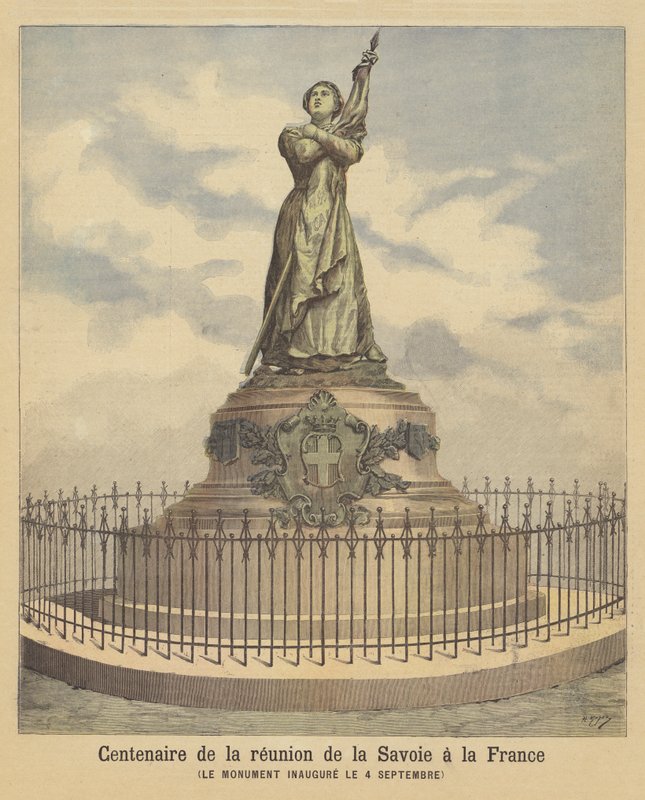 Monumento che commemora il centenario dell