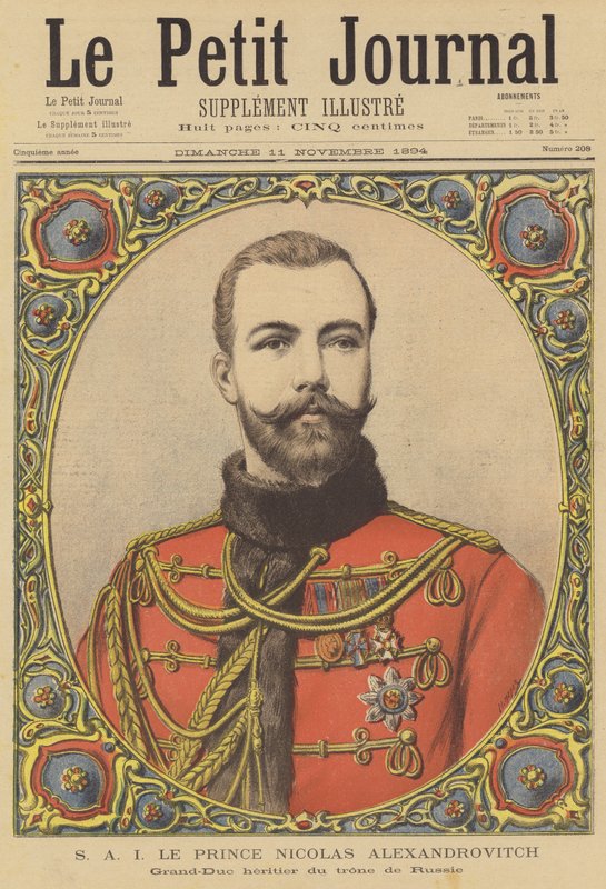 Principe Nicola Aleksandrovič, erede al trono russo da after Henri Meyer